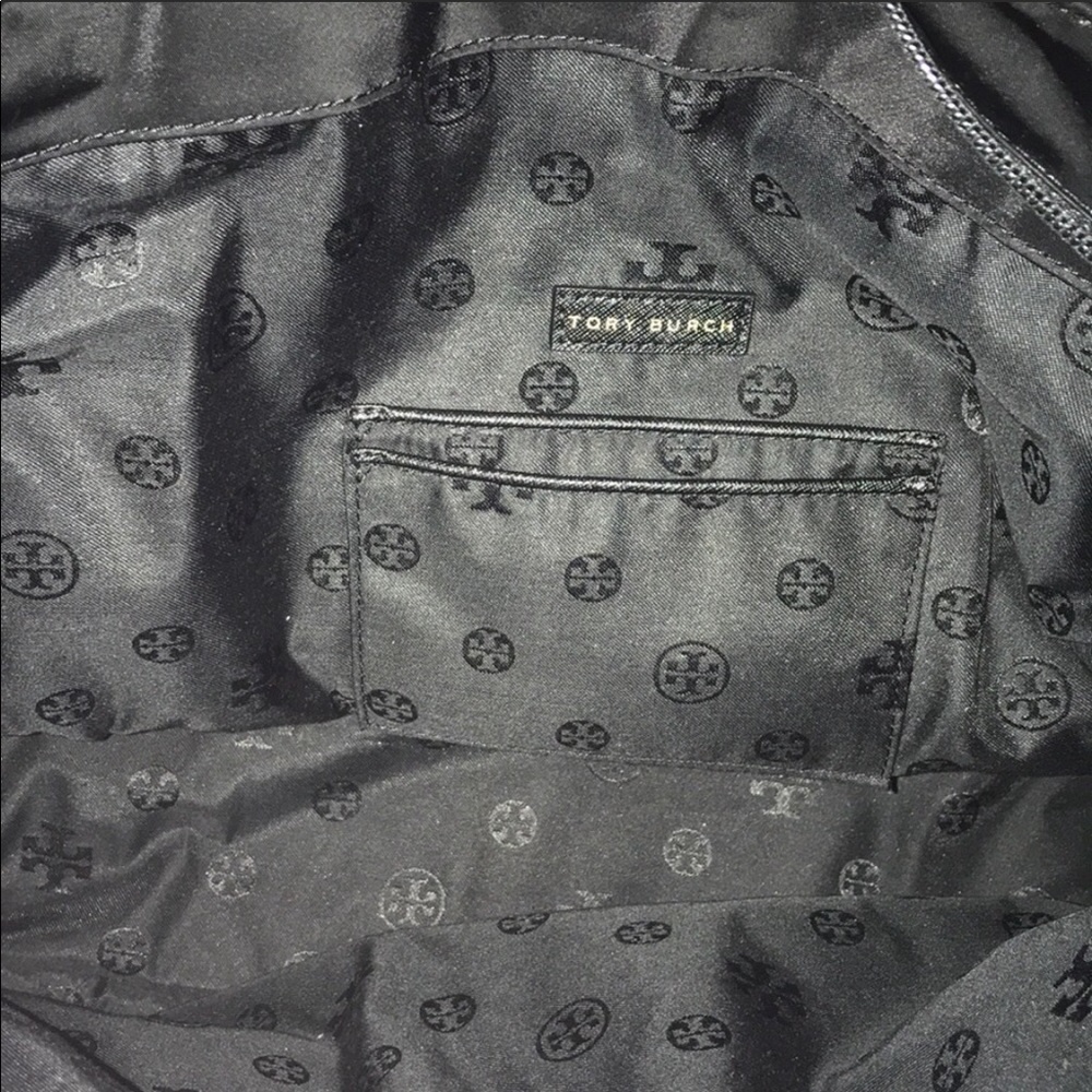 Tory Burch Ella Nylon & Saffiano Leather Tote - Picture 5 of 7